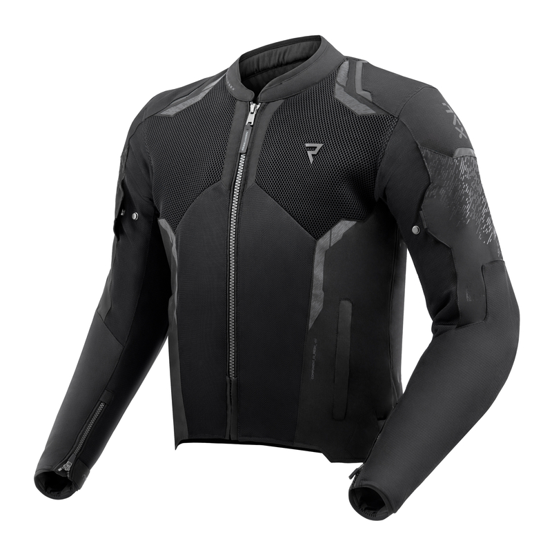 KURTKA MOTOCYKLOWA TEKSTYLNA REBELHORN JAX BLACK