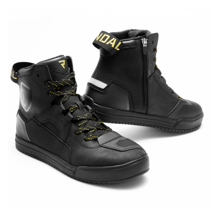 BUTY MOTOCYKLOWE DAMSKIE REBELHORN VANDAL 2 BLACK GOLD W36