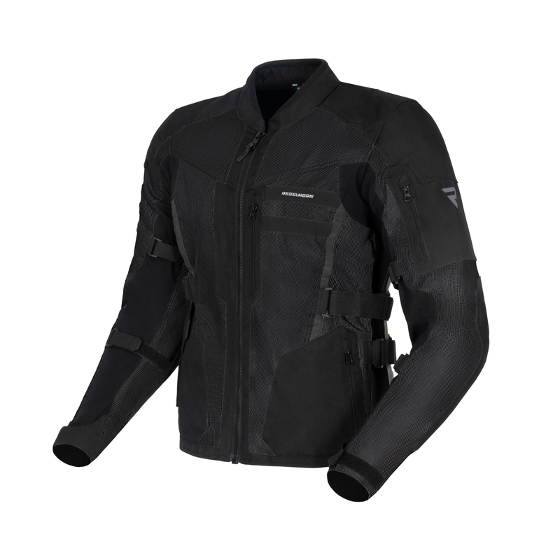 KURTKA MOTOCYKLOWA TEKSTYLNA REBELHORN SCANDAL 2 BLACK