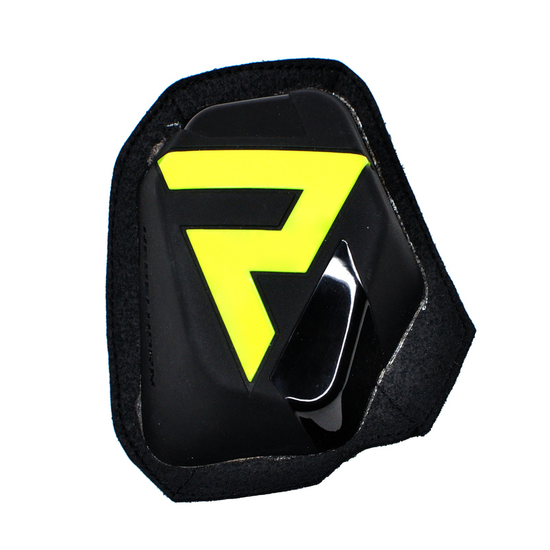 SLIDERY KOLAN REBELHORN (NA RZEPY) BLACK FLUO YELLOW