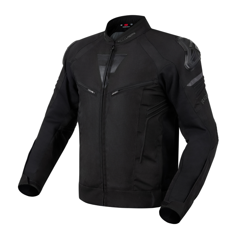 KURTKA MOTOCYKLOWA TEKSTYLNA REBELHORN VANDAL BLACK