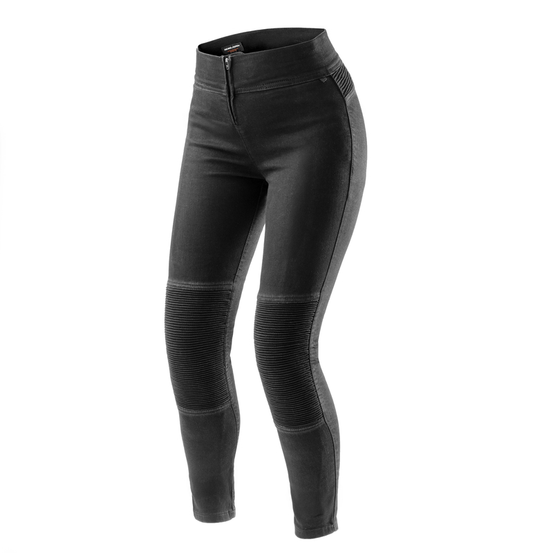 LEGGINSY MOTOCYKLOWE DAMSKIE REBELHORN CHICA BLACK 24/30