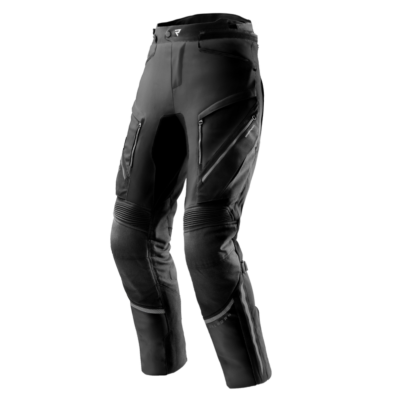 SPODNIE MOTOCYKLOWE TEKSTYLNE DAMSKIE REBELHORN HARDY 3.0 BLACK WXS