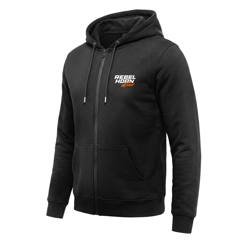 BLUZA REBELHORN OFFSCRIPT BLACK